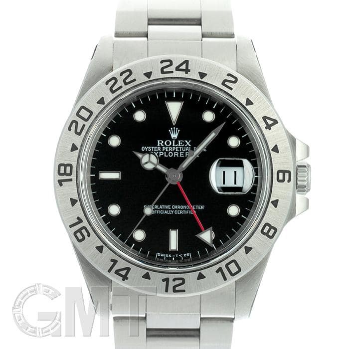 中古)ROLEX ロレックス エクスプローラー II 16570 ブラック