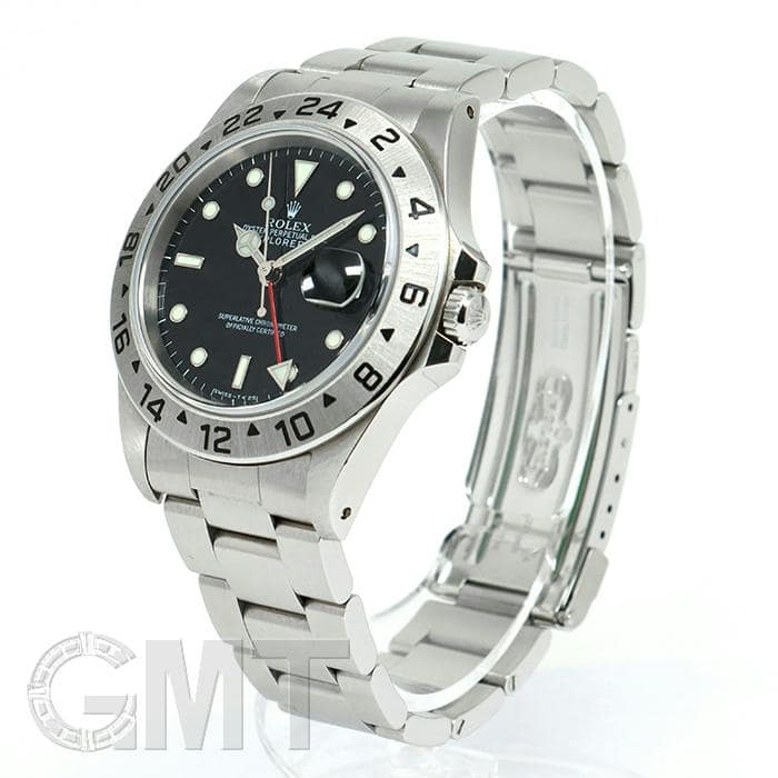 中古)ROLEX ロレックス エクスプローラー II 16570 ブラック