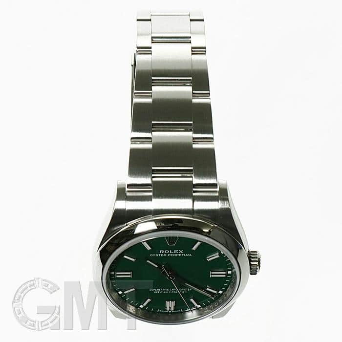 中古)ROLEX ロレックス オイスターパーペチュアル 36 126000 グリーン