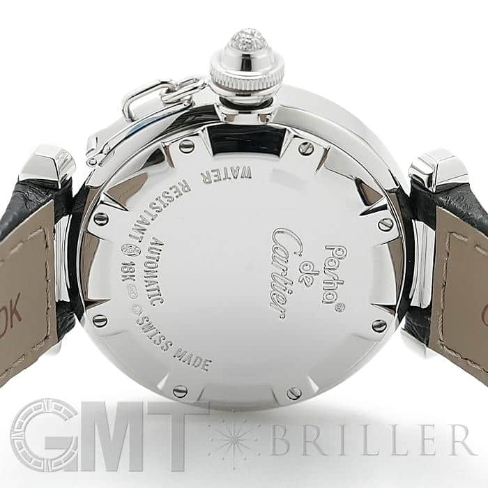 カルティエ Cartier 腕時計 パシャ 32 グリッド WJ101456 デイト 60ポイント ダイヤグリッドケース 1ポイント パビリオン ダイヤリュウズガード ギョーシェ ヴァーグ ホワイト文字盤 K18WG ブラック アリゲーターレザーベルト 自動巻き 【中古】 楽天市場】カルティエ Cartier 腕時計 パシャ 32 グリッド WJ101456