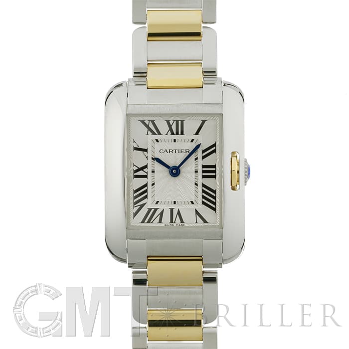 カルティエ CARTIER W5310046 タンクアングレーズSM クォーツ レディース 良品 _808779 Cartier（カルティエ） CARTIER W5310046 タンクアングレーズSM