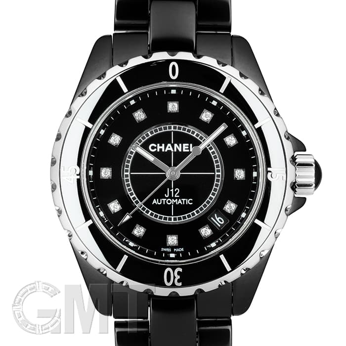中古)CHANEL シャネル J12 H1626 ブラックセラミック 38mm（商品ID