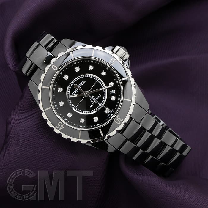 中古)CHANEL シャネル J12 H1626 ブラックセラミック 38mm（商品ID