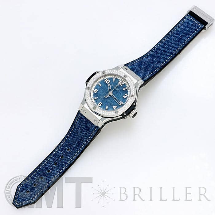 中古)HUBLOT ウブロ ビッグバン ジーンズ ダイヤモンド 361.SX.2710.NR