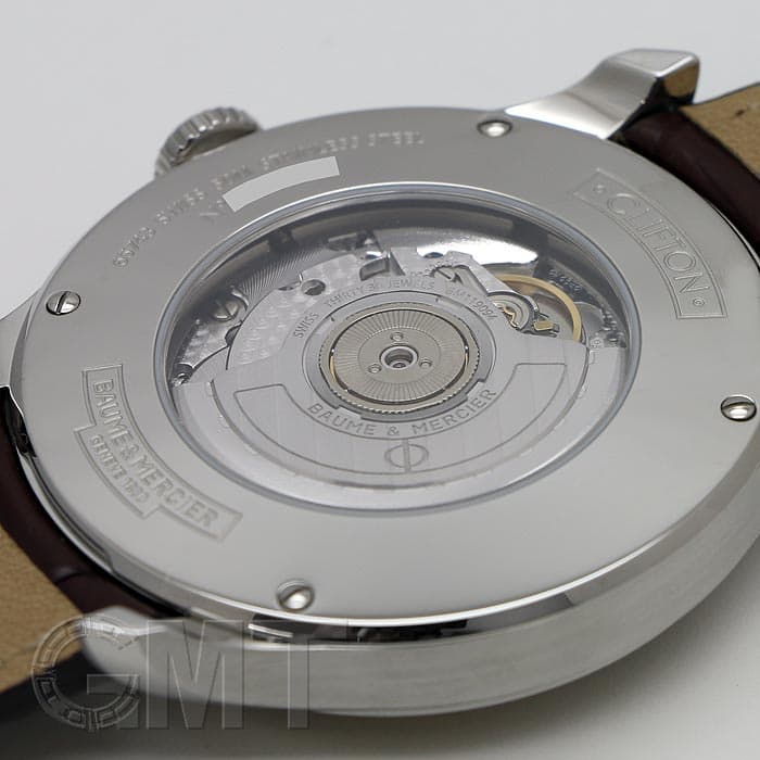 (新品)BAUME & MERCIER ボーム&メルシエ クリフトン レトログラード デイト シルバー MOA10149（商品ID