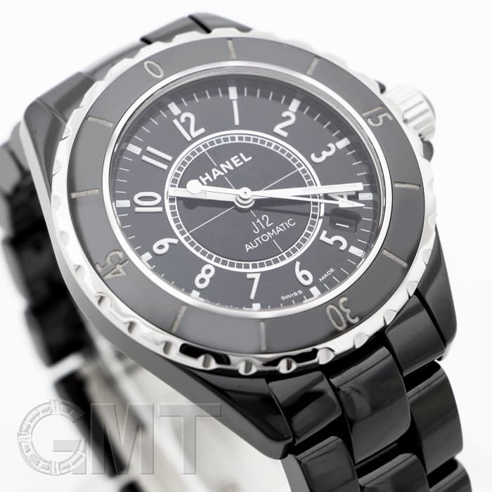 中古)CHANEL シャネル J12 H0685 ブラック セラミック 38mm（商品ID