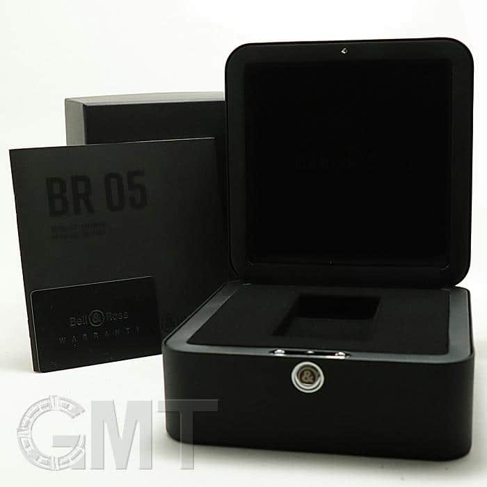 中古)BELL & ROSS ベル&ロス BR スケルトン ナイトラム BR05A-BL-SK-ST