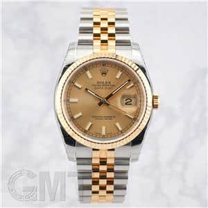 ROLEX ロレックス デイトジャスト 116233 シャンパン【一部保護シール付き】 メイン
