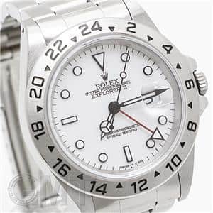 ROLEX ロレックス エクスプローラー II 16570 ホワイト メイン