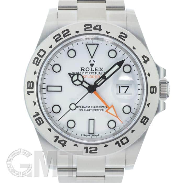 中古)ROLEX ロレックス エクスプローラー II 216570 ホワイト 中古)ROLEX ロレックス エクスプローラー II 216570 ホワイト