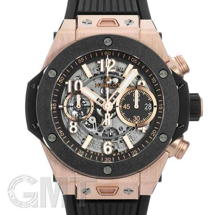 新品)HUBLOT ウブロ ビッグバン ウニコ キングゴールド セラミック 421 ...