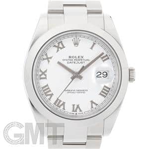 ROLEX ロレックス デイトジャスト 41 126300 ホワイト ローマ オイスターブレスレット メイン