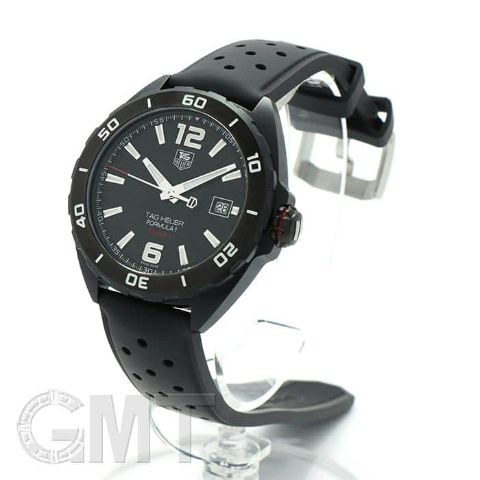 【希少】TAG HEUER PROFESSIONAL FORMULA1 ブラック オールブラックの文字盤と200m防水性を備えた、タグホイヤー2つの