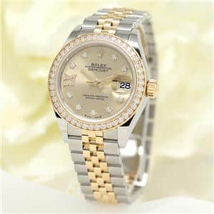 ROLEX ロレックス デイトジャスト 28 279383RBR シャンパン スターIXダイヤ ジュビリーブレス メイン