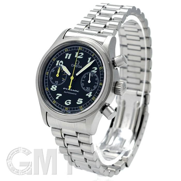 中古)OMEGA オメガ ダイナミック クロノグラフ 5240.50 ブラック（商品