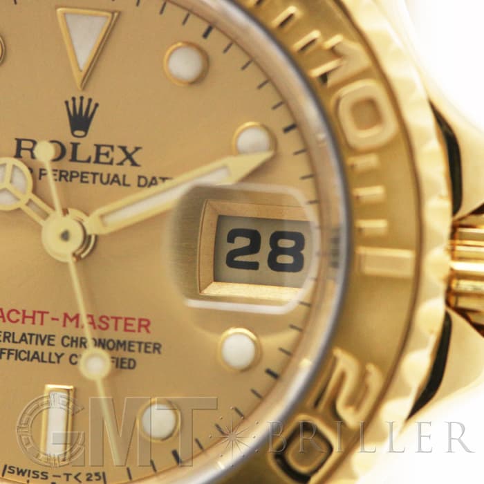 中古)ROLEX ロレックス ヨットマスター 69628 シャンパン S番（商品ID