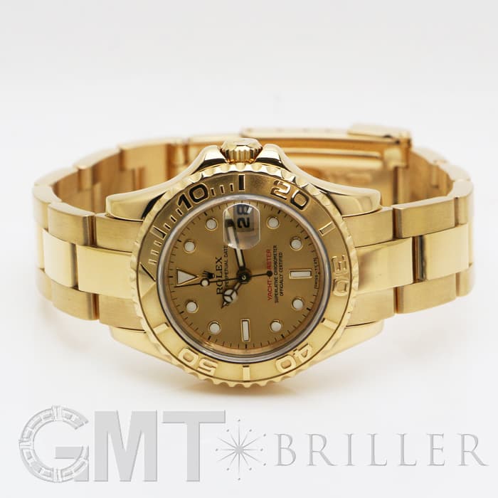 中古)ROLEX ロレックス ヨットマスター 69628 シャンパン S番（商品ID