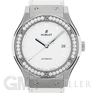 HUBLOT ウブロ クラシック チタニウム ホワイトダイヤモンド 542.NE.2010.LR.1204 メイン