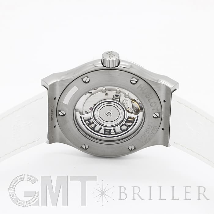 新品)HUBLOT ウブロ クラシック チタニウム ホワイトダイヤモンド 542