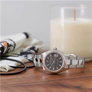 ROLEX ロレックス デイトジャスト 28 279174 ダークグレー オイスターブレス メイン