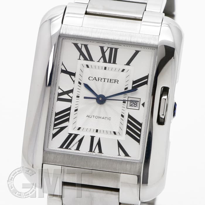 新品)CARTIER カルティエ タンク アングレーズ LM シルバー W5310009