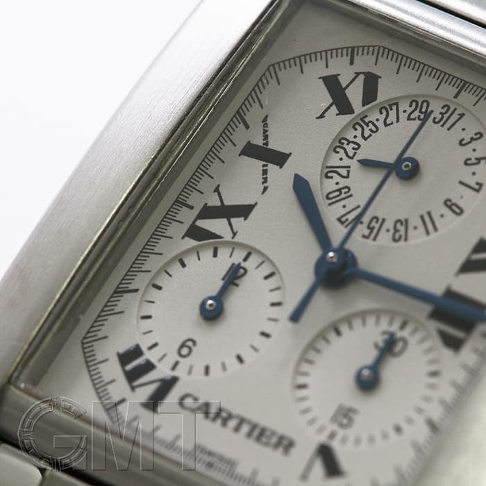 中古)CARTIER カルティエ タンク フランセーズ クロノリフレックス