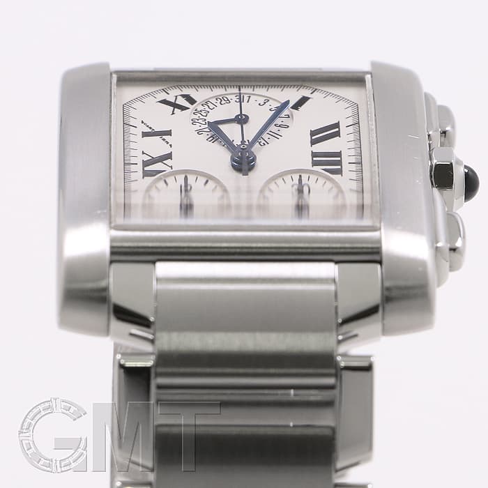 中古)CARTIER カルティエ タンク フランセーズ クロノリフレックス
