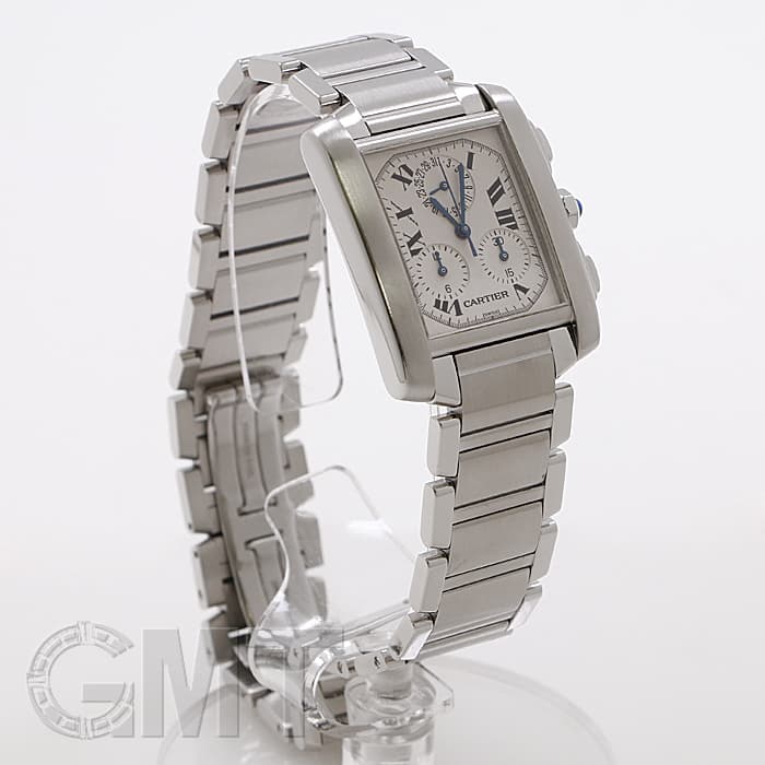 中古)CARTIER カルティエ タンク フランセーズ クロノリフレックス