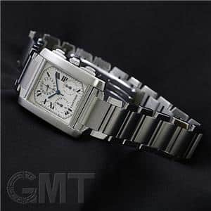 中古)CARTIER カルティエ タンク フランセーズ クロノリフレックス