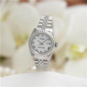 ROLEX ロレックス オイスターパーペチュアル 79240 ホワイトローマ メイン