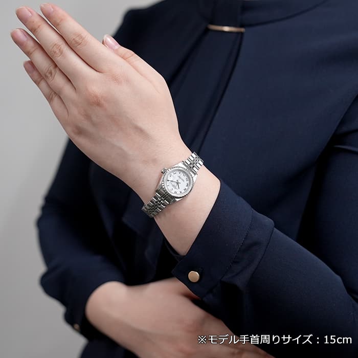 中古)ROLEX ロレックス オイスターパーペチュアル 79240 ホワイト