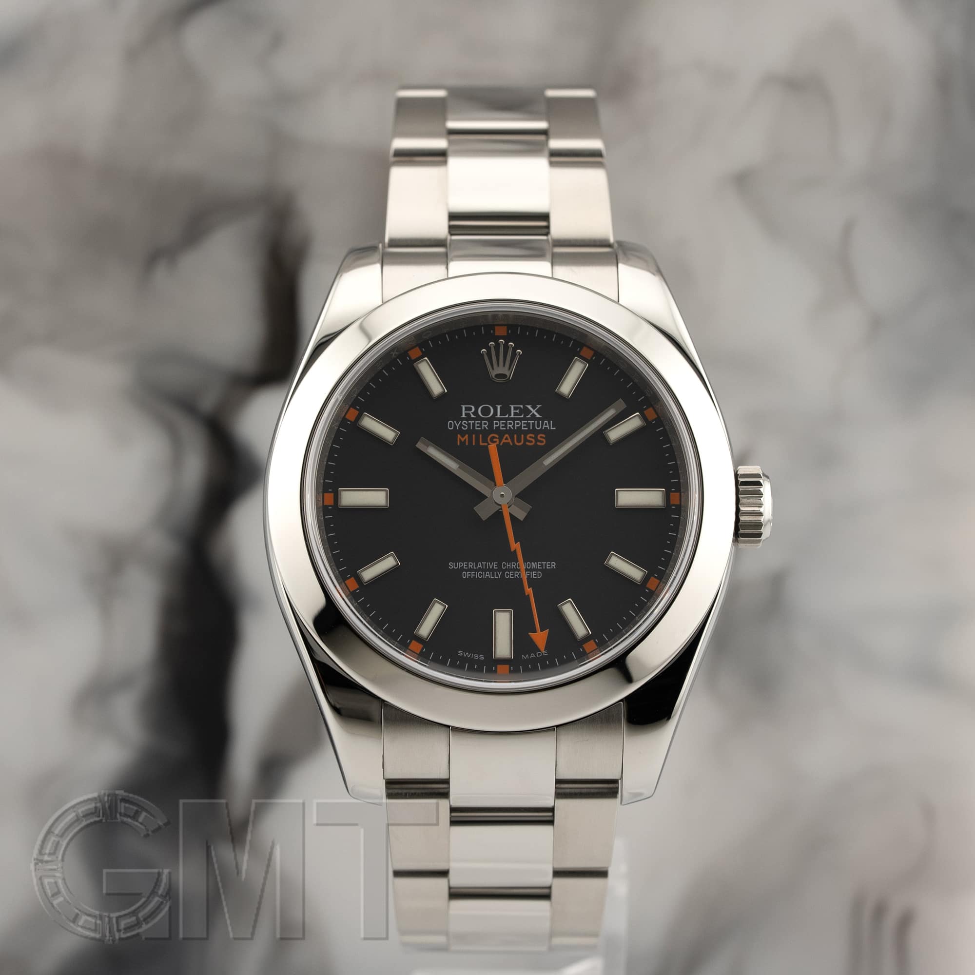 中古)ROLEX ロレックス ミルガウス 116400 ブラック（商品ID