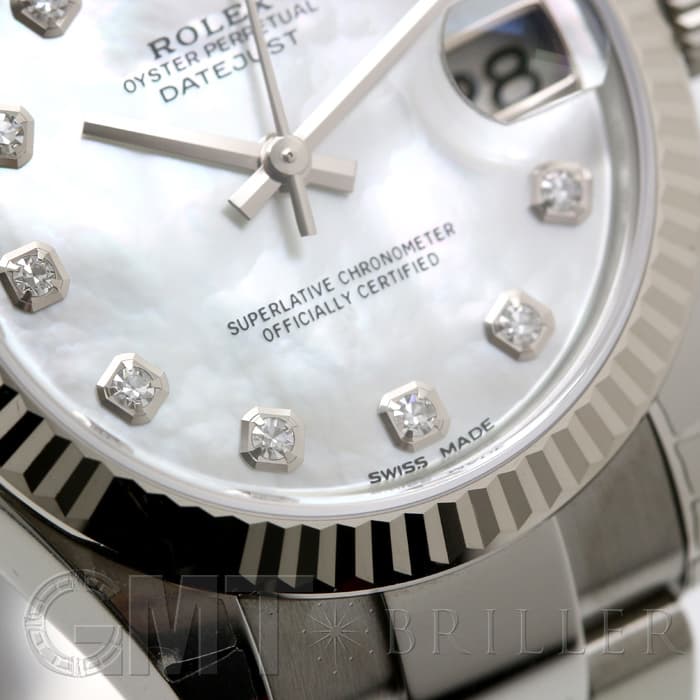 新品)ROLEX ロレックス デイトジャスト 31 178274NG ホワイト（商品ID