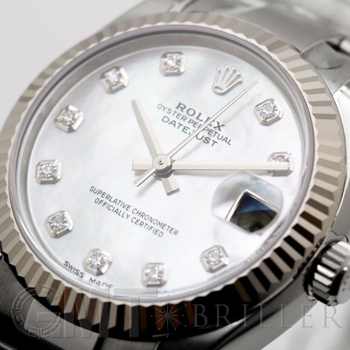 新品)ROLEX ロレックス デイトジャスト 31 178274NG ホワイト（商品ID