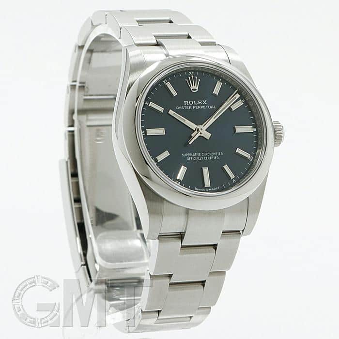 新品)ROLEX ロレックス オイスターパーペチュアル 34 124200 ブルー