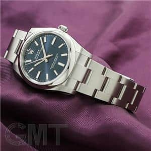 ROLEX ロレックス オイスターパーペチュアル 34 124200 ブルー メイン