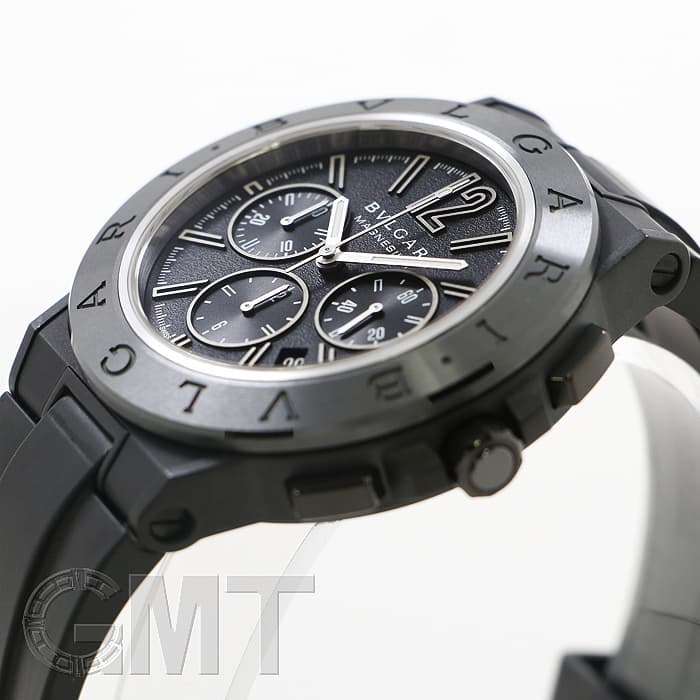 中古)BVLGARI ブルガリ ディアゴノ マグネシウム クロノグラフ