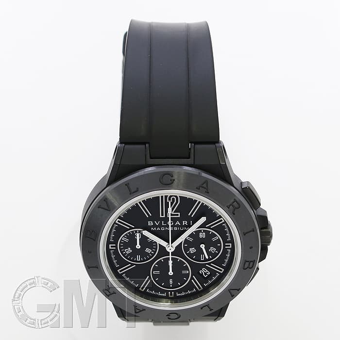 中古)BVLGARI ブルガリ ディアゴノ マグネシウム クロノグラフ
