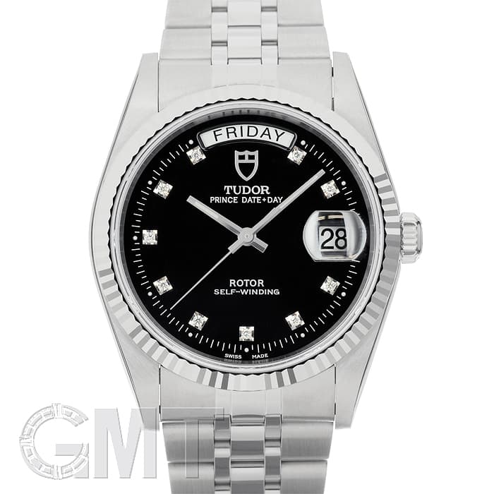 新品)TUDOR チューダー プリンス デイトデイ M76214 ブラック 10P