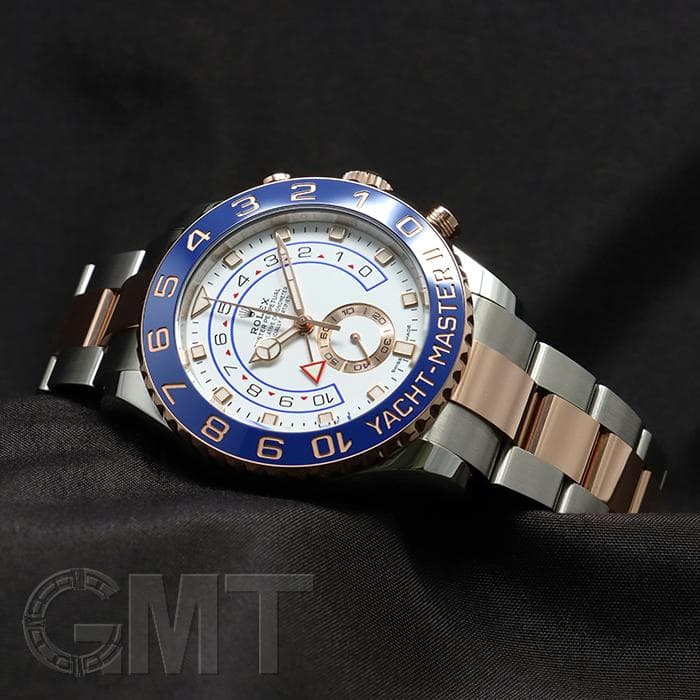 中古)ROLEX ロレックス ヨットマスター II 116681 ホワイト針（商品ID
