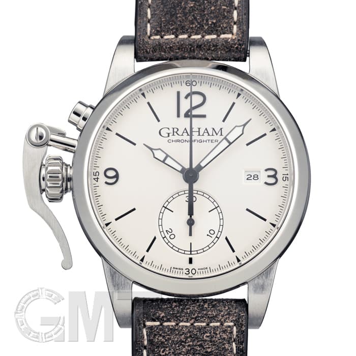 新品)GRAHAM グラハム クロノファイター 1695 2CXAS.S02A シルバー