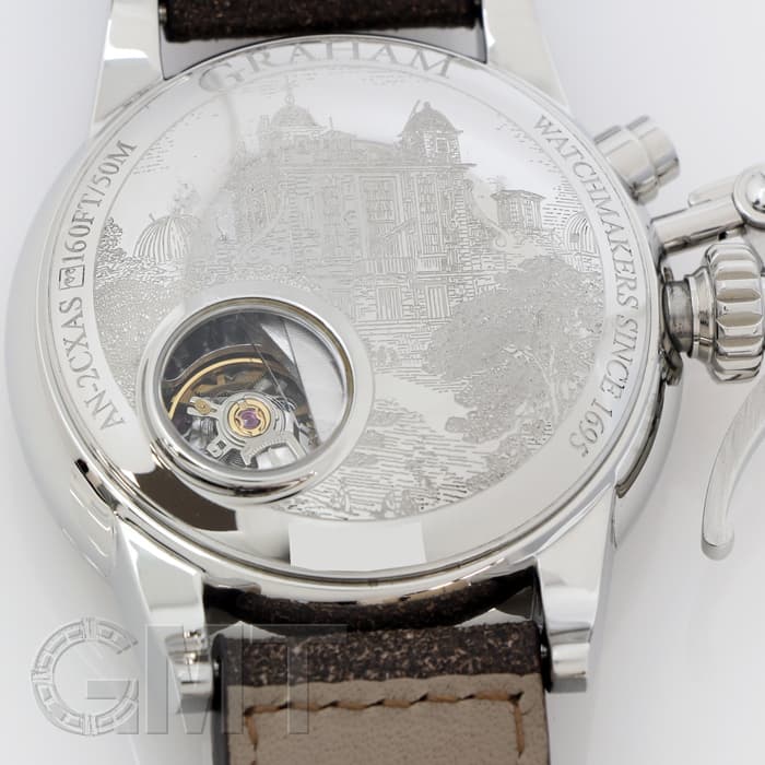 新品)GRAHAM グラハム クロノファイター 1695 2CXAS.S02A シルバー