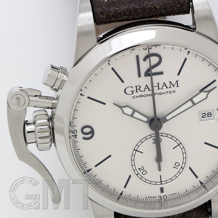 新品)GRAHAM グラハム クロノファイター 1695 2CXAS.S02A シルバー