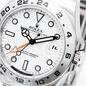 ROLEX ロレックス エクスプローラー II 216570 ホワイト