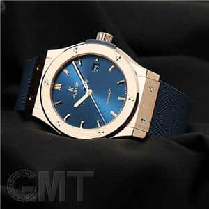 HUBLOT ウブロ クラシック フュージョン キングゴールド ブルー 542.OX.7180.RX メイン