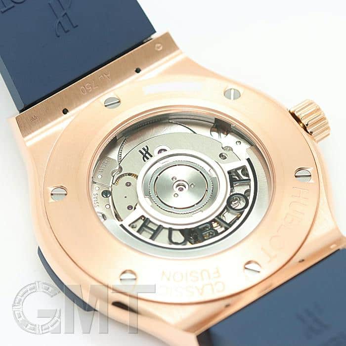 新品)HUBLOT ウブロ クラシック フュージョン キングゴールド ブルー
