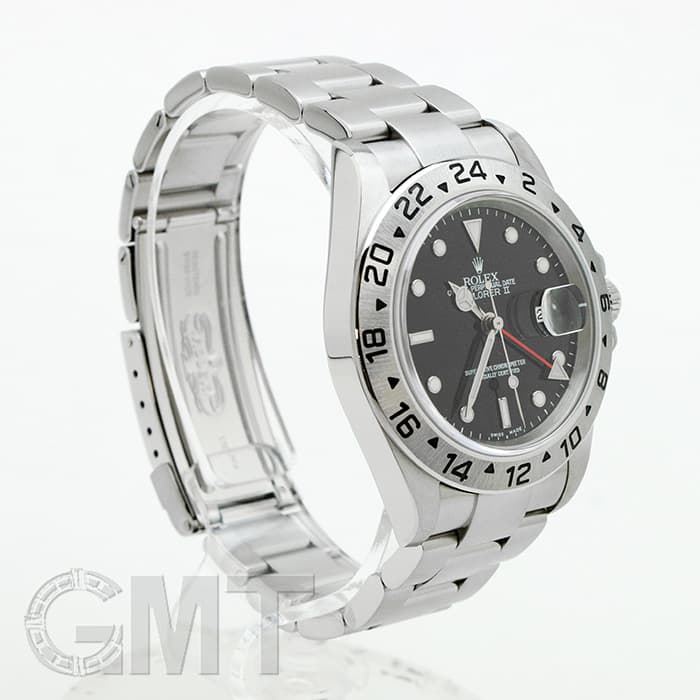 中古)ROLEX ロレックス エクスプローラー II 16570 ブラック Z番（商品