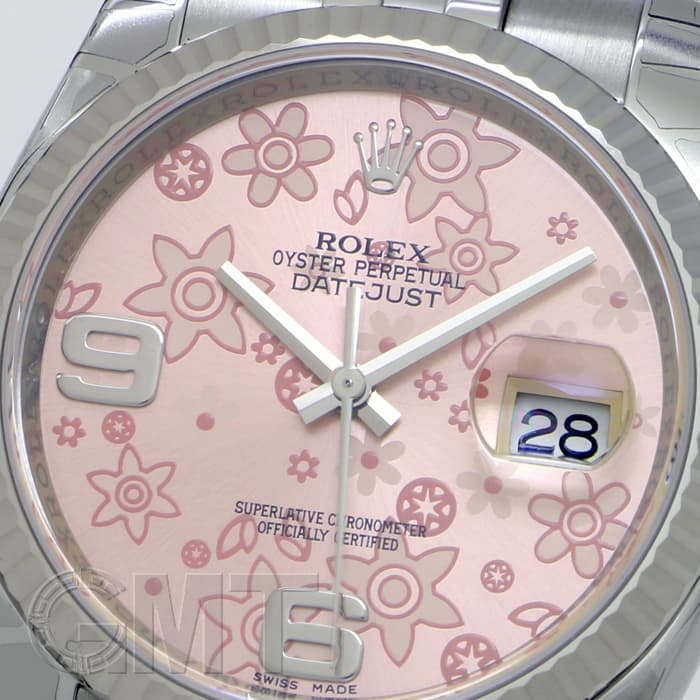 新品)ROLEX ロレックス デイトジャスト 116234 ピンクフラワー（商品ID
