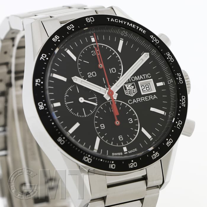 新品)TAG HEUER タグ・ホイヤー カレラ クロノグラフ ブラック CV201AM