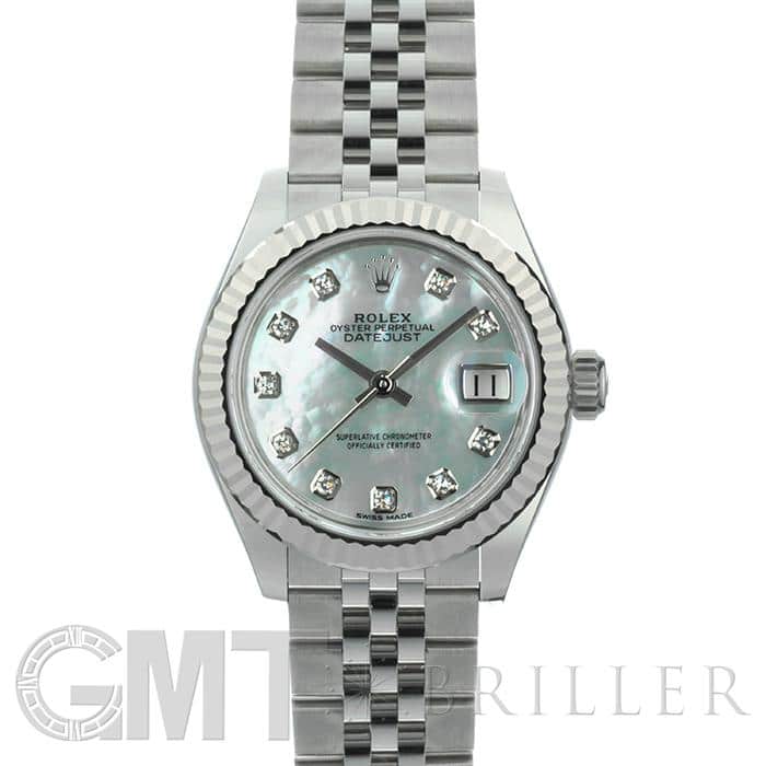 中古)ROLEX ロレックス デイトジャスト 28 279174NG ホワイトシェル